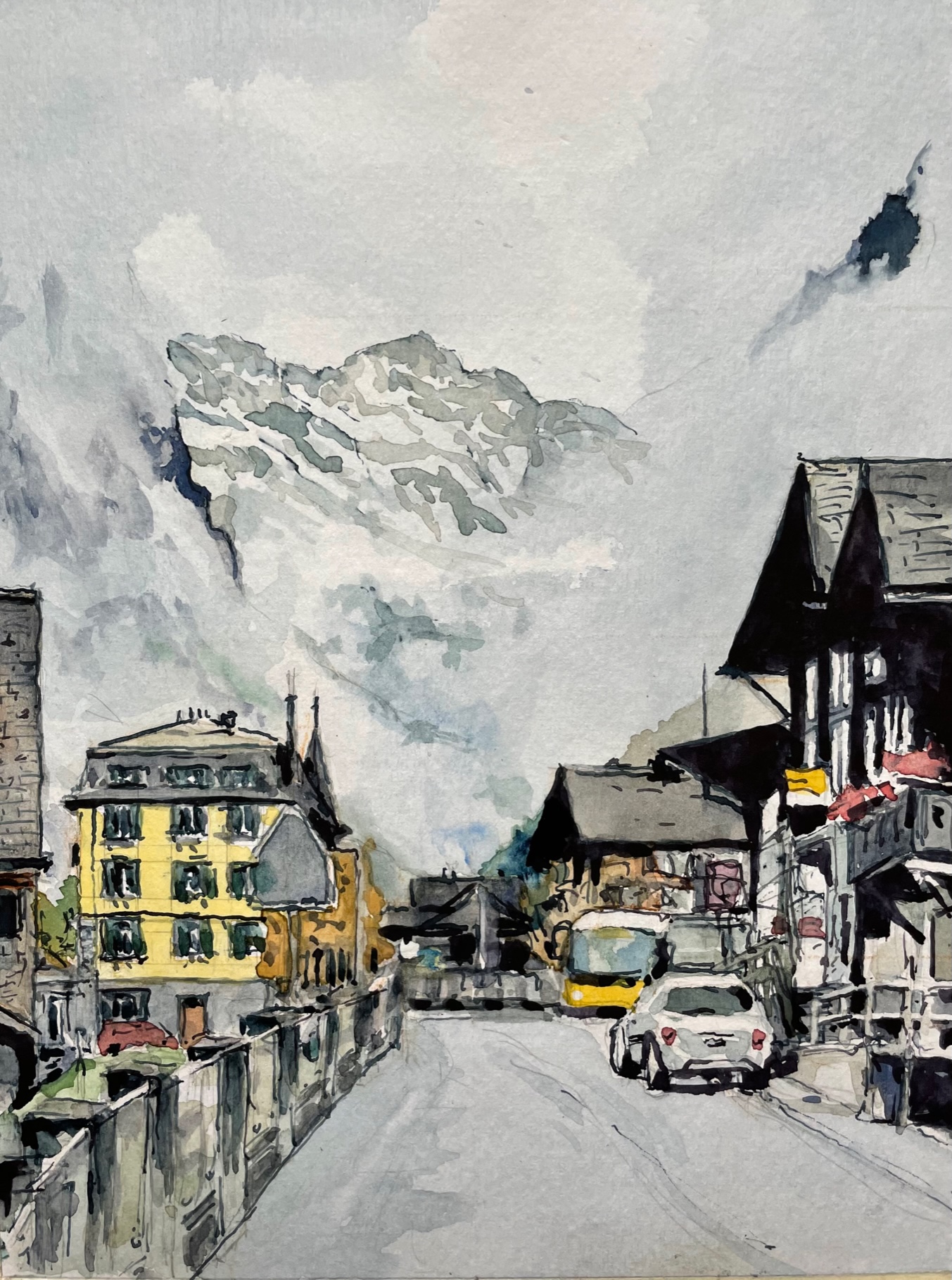 Farewell to Lauterbrunnen and the Alps