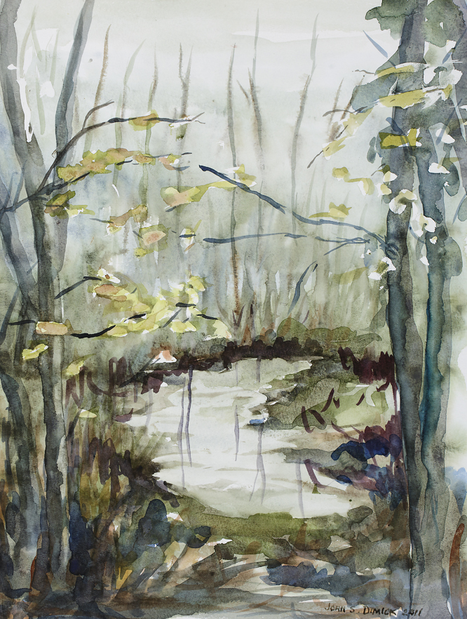 Fall Mist in the Marsh